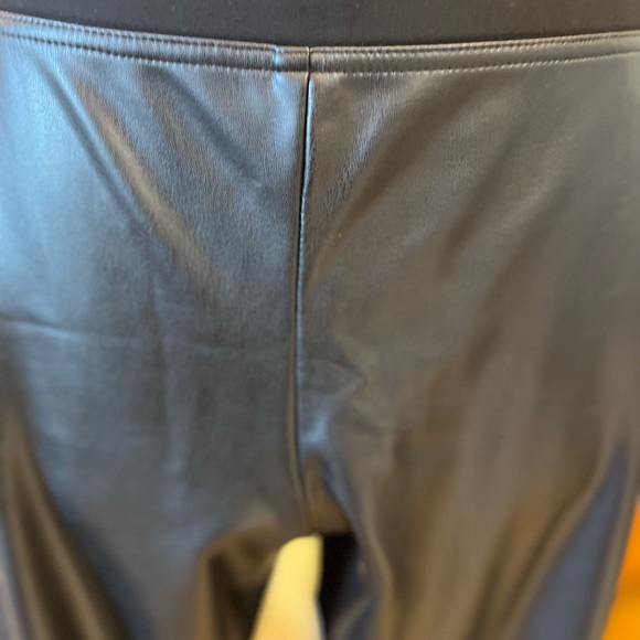 Tommy Hilfiger Faux Leather Pants, Black, NWOT, 16 - Picture 5 of 8